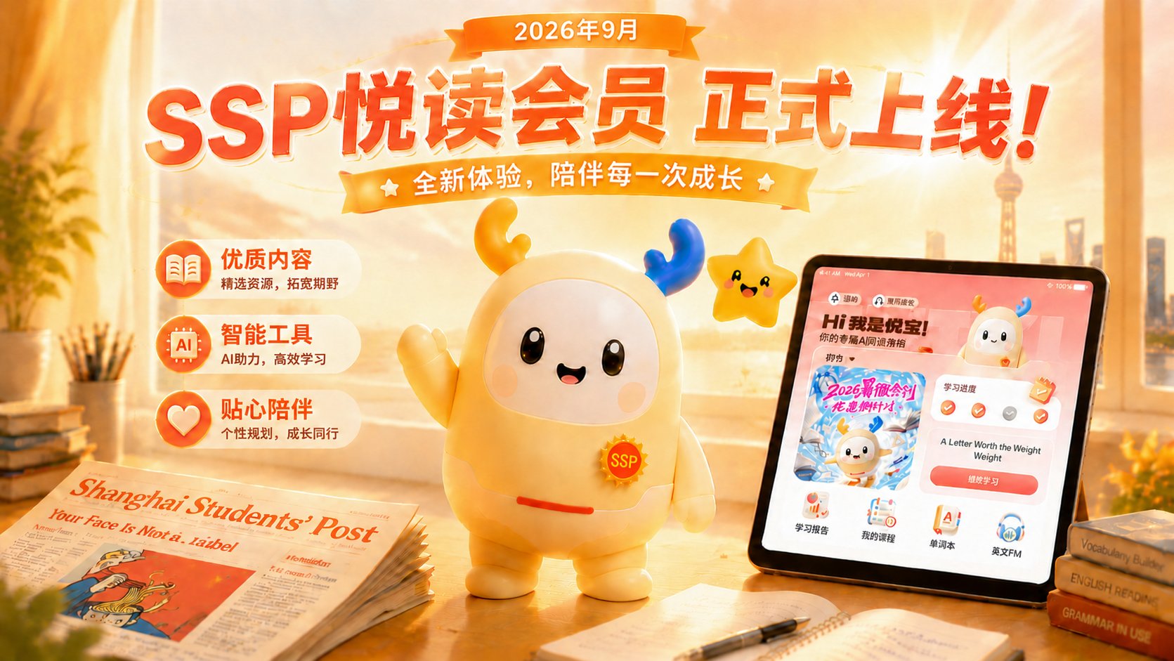 SSP悦读会员介绍